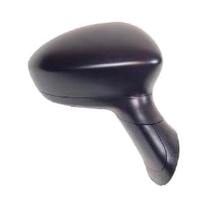 Wing Mirrors, Right Wing Mirror (electric, heated, black cover) for Fiat PUNTO, 2012 2017, 