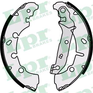 Brake Shoe Set, LPR Rear Brake Shoes Set   08200, LPR