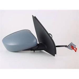 Wing Mirrors, Right Wing Mirror (electric, heated, temp. sensor) for Fiat STILO, 2001 2006, 
