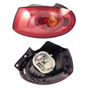 Lights, Left Rear Lamp (On Body, Supplied With Bulbholder, Original Equipment) for Fiat BRAVO Van 2007 on, 