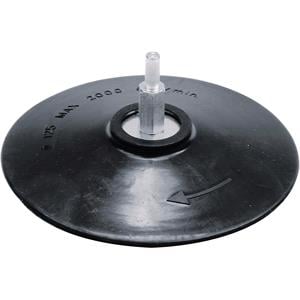 Hardware, RUBBER DISC W. VELCRO 125MM, VOREL