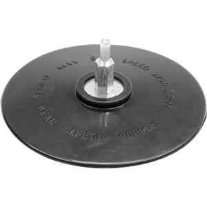 Hardware, RUBBER DISC W. ARBOR 125MM, VOREL