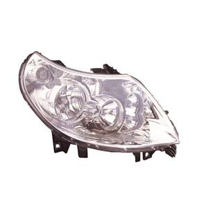 Lights, Right Headlamp (Halogen, Takes H7 / H1 Bulbs, Supplied With Motor) for Fiat DUCATO van 2011 2014, 