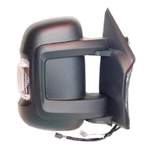 Wing Mirrors, Right Wing Mirror (electric, heated, 5W indicator, temp. sensor) for Peugeot BOXER van, 2006 Onwards, 