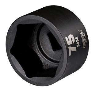 1" Impact Sockets, Draper 08504 HI TORQ Impact Socket, 1" Sq. Dr. 75mm, Draper