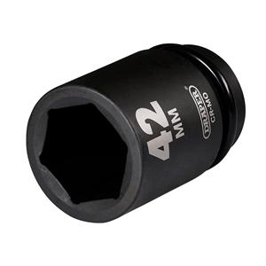 1" Impact Sockets, Draper 08513 HI TORQ Deep Impact Socket, 1" Sq. Dr., 42mm, Draper