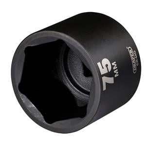 1" Impact Sockets, Draper 08516 HI TORQ Deep Impact Socket, 1" Sq. Dr., 75mm, Draper