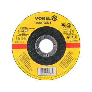 Hardware, METAL CUTTING DISC 115x2.5x22MM, VOREL