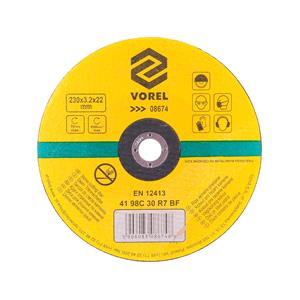 Hardware, STONE CUTTING DISC 230x3.2x22MM, VOREL