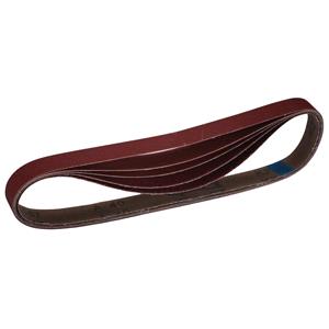 Sanding Belts, Draper 08702 Cloth Sanding Belt, 25 X 762mm, Assorted Grit (Pack Of 5), Draper