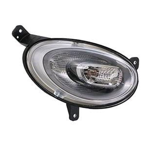 Lights, Right Front Daytime Running Light (Standard Bulb Type, Takes P21W Bulb, Supplied Without Bulbholder) for Fiat 500X 2014 to 2018, 