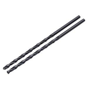 HSS Drill Bits, Draper 08786 Black HSS Long Drill Bit 3.0 x 100mm (Pack of 2), Draper