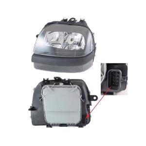 Lights, Left Headlamp (Without Fog Lamp, Original Equipment) for Fiat DOBLO Cargo 2001 2005, 