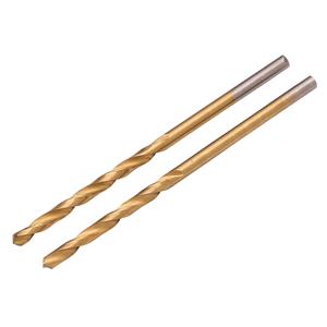 Titanium Drill Bits, Draper 08860 HSS Titanium Nitride Coated Drill Bit, 2.0mm x 49mm (Pack of 2), Draper