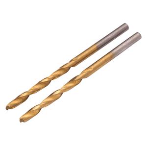 Titanium Drill Bits, Draper 08864 HSS Titanium Nitride Coated Drill Bit, 3.5mm x 70mm (Pack of 2), Draper