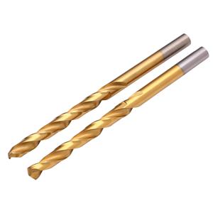 Titanium Drill Bits, Draper 08869 HSS Titanium Nitride Coated Drill Bit, 6.0mm x 43mm (Pack of 2), Draper