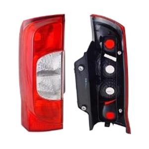 Lights, Left Rear Lamp (Supplied Without Bulb Holder) for Fiat QUBO 2008 on, 