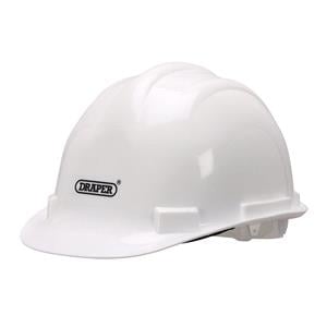 Site Safety, Draper 08908 Safety Helmet, White, Draper