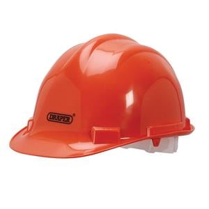 Site Safety, Draper 08910 Safety Helmet, Orange, Draper