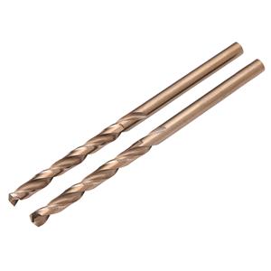 HSS Cobalt Drill Bits, Draper Expert 08903 HSSE M35 Cobalt Drill Bit, 3.0mm x 61mm (Pack of 2), Draper