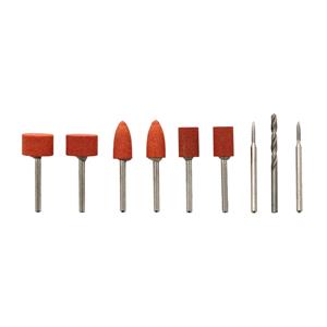 Drill Bits Grinding Attachments, Draper 08959 Grinding/Drilling Points for D20 Engraver/Grinder   9 Piece, Draper
