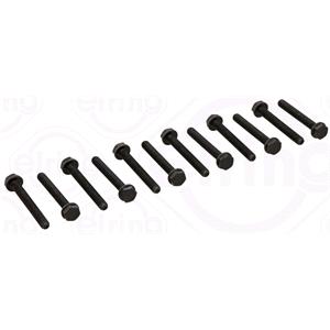 Bolt Set, Crankshaft Brackets, AUDI VW CRANKSHAFT BRACKET BOL , Elring