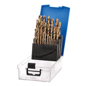 HSS Cobalt Drill Bits, Draper Expert 08978 HSSE M35 Cobalt Drill Bit Set (25 Piece), Draper