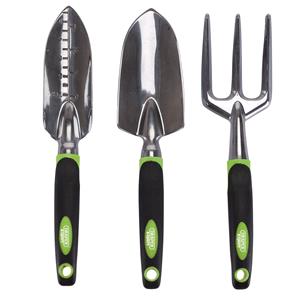 Gardening and Landscaping Equipment, Draper Expert 08992 Aluminium Hand Fork and Trowel Set (3 Piece), Draper