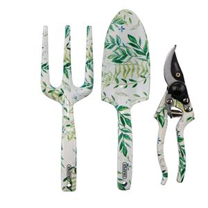 Gardening and Landscaping Equipment, Draper 08994 Garden Tool Set with Floral Pattern (3 Piece), Draper