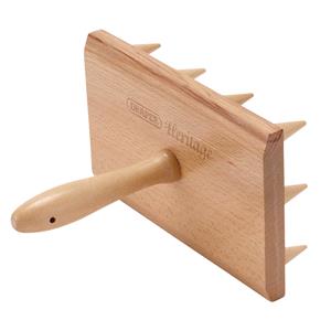 Lawn and Plant Care, Draper 09003 Heritage Wooden Multi Seed Tray Dibber with 12 Prongs, 120mm x 200mm, Draper