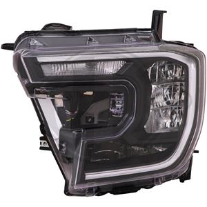 Lights, Left Headlamp (LED, With LED Daytime Running Light, With PY21W Bulb Indicator, Supplied Without Control Module) forFord RANGER IV 2022 Onwards, 