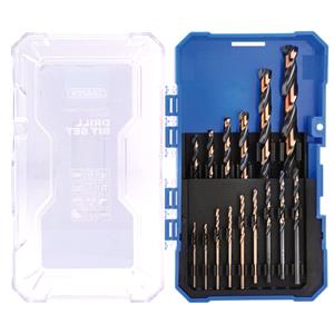 Drill Bit Sets, Draper 09103 HSS Turbo Titanium Drill Bit Set   15 Piece, Draper