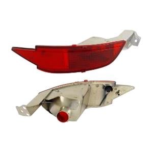 Lights, Right Rear Fog Lamp (Supplied Without Bulbholder, In Bumper) for Ford FIESTA VI 2008 on, 