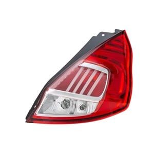 Lights, Right Rear Lamp (LED / Halogen, Supplied With Bulbholder, Original Equipment) for Ford FIESTA 2013 2017, 