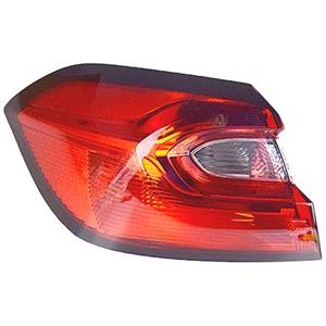 Lights, Left Rear Lamp (Outer, On Quarter Panel, Standard Bulb Type, Supplied Without Bulbholder) for Ford FIESTA Van 2022 Onwards, 