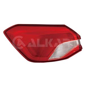 Lights, Left Rear Lamp (Outer, On Quarter Panel, Hatchback Models, Standard Bulb Type, Supplied Without Bulbholder) for Ford FOCUS IV 2018 2022, 