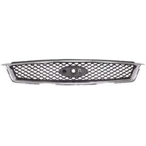 Grilles, Ford Focus 2005 2008 Grille (with Chrome), 