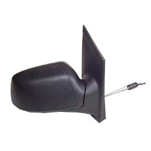 Wing Mirrors, Right Wing Mirror (manual, black cover) for Ford FOCUS II, 2004 2008, 