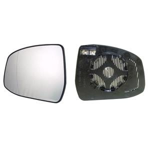 Left Mirror Glass (heated) & Holder - Original Replacement