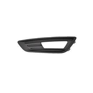 Grilles, Ford Focus 2015 2018 LH (Passengers Side) Front Bumper Grille, With Hole For Fog Lamp, Matte Black, 