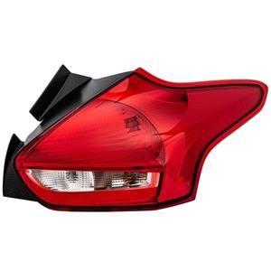 Lights, Right Rear Lamp (LED Type, Hatchback Models, Original Equipment) for Ford FOCUS III 2015 2018, 