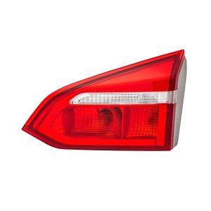 Lights, Right Rear Lamp (Inner, On Boot Lid, Standard Bulb Type, Supplied With Bulbholder) for Ford FOCUS III Estate 2015 to 2018, 