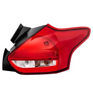 Lights, Right Rear Lamp (Standard Bulb Type, Hatchback Model, Supplied With Bulbholder, Original Equipment) for Ford FOCUS III 2015 2018, 