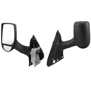 Wing Mirrors, Left Mirror (Manual, Long Arm) for Ford TRANSIT Bus, 2000 2014, 