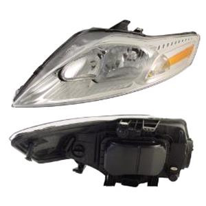 Lights, Left Headlamp (Reflector Type, Halogen, Takes H7 / H1 Bulbs, Supplied With Motor) for Ford MONDEO Estate 2007 2014, 