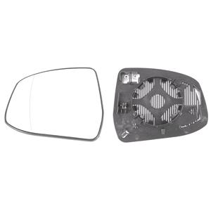 Left Mirror Glass (heated) & Holder - Original Replacement
