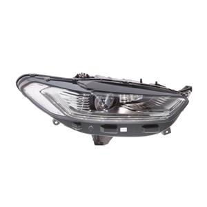 Lights, Right Headlamp (Full LED, With LED Daytime Running Light, With Bend Light, Original Equipment) for Ford MONDEO Estate 2014 to 2019, 