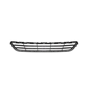 Grilles, Ford Mondeo 2015 2019 Front Bumper Grille, Lower, High Gloss Black, With Chrome Trims, 