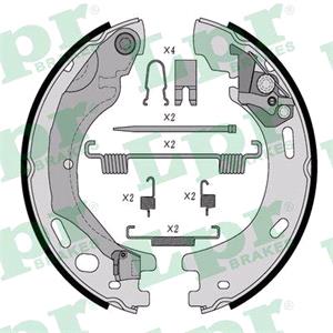 Brake Shoes, LPR Handbrake Shoe Set   09570K (09570K), LPR