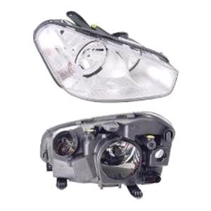Lights, Right Headlamp (Halogen, Takes H7 / H1 Bulbs, Supplied With Motor, Original Equipment) for Ford C MAX 2007 2010, 